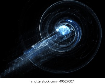 Abstract blue background