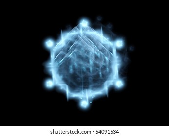 Abstract blue background