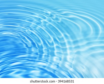 Blue Background Abstract Circle Water Ripples Stock Illustration 1333073186