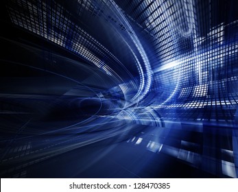 Abstract blue background design