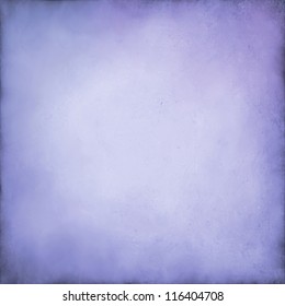 Abstract Blue Background Purple Tone, Elegant Cool Background Of Vintage Grunge Background Texture With Light White Center, Pastel Sky Blue Paper Old Parchment Layout Design With Dark Border, Brochure