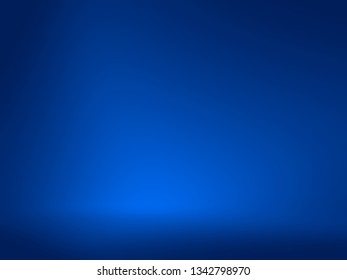 Abstract blue background for web design templates, christmas, valentine, product studio room and business report with smooth gradient color.