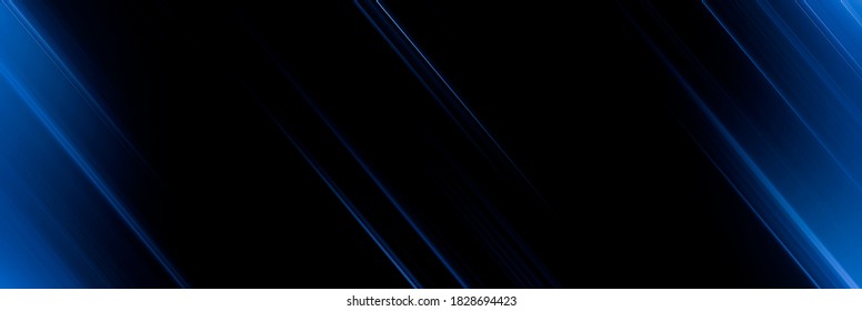 Abstract Blue And Black Are Light Pattern With The Gradient Is The With Floor Wall Metal Texture Soft Tech Diagonal Background Black Dark Clean Modern.