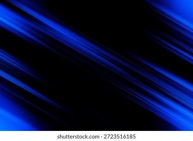 abstract blue and black are light pattern with the gradient is the with floor wall metal texture soft tech diagonal background black dark clean modern.