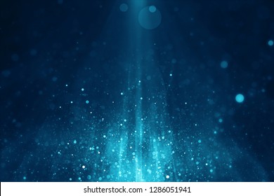 Abstract blue blurry light background