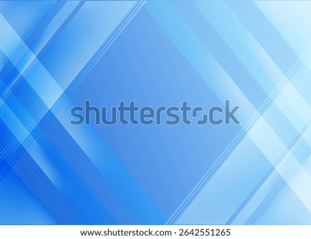 Abstract blue diagonal lines background design