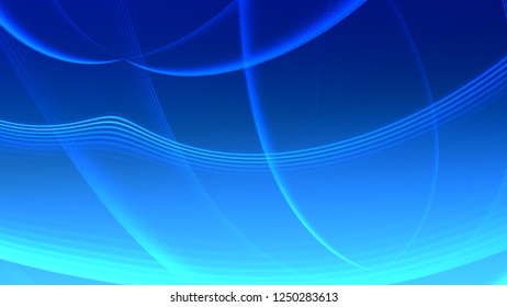 Abstract Blue Gradient Geometric Background Neon Stock Illustration ...