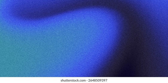Abstract Blue Gradient Texture: Subtle Noise, Digital Art, Serene Mood