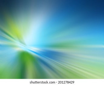 Abstract Blue And Green Background