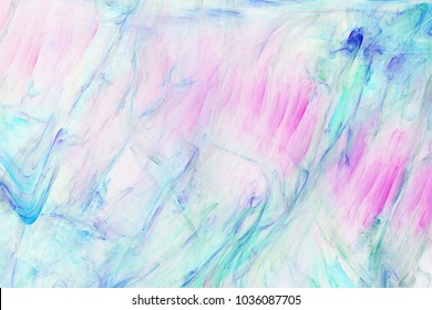 Abstract Blue Pink Marble Texture Fractal Stock Illustration 1036087705 ...