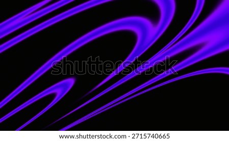Abstract blue purple pattern on black 
background, texture, ornament. 
Fashionable beautiful wallpaper, graphic color
design for notebook cover, copybook, paper, 
packaging. Curved wavy lines.