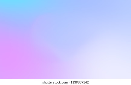 Abstract Blue Purple And Pink Soft Cloud Background In Pastel Colorful Gradient.