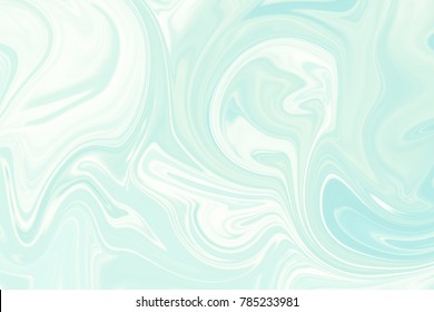 Abstract Blue And Teal Color On White Marble Granite Flooring Illustration Background.