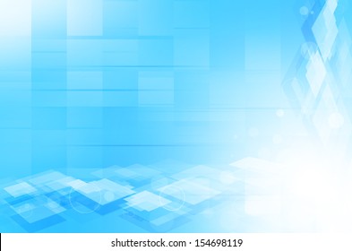 Abstract Blue Technology Background Stock Illustration 148746329 ...