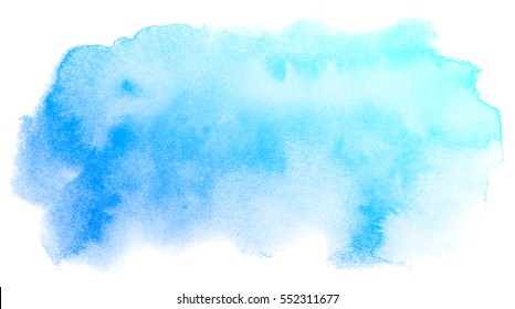 Unduh 6500 Background Blue Watercolor HD Terbaru