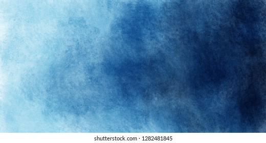 Abstract blue watercolor texture