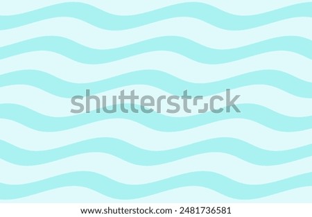 Abstract blue wave pattern moving seamless background