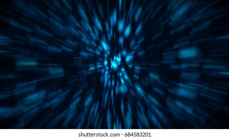 Abstract Blue Zoom Background Shiny Light Stock Illustration 684583201 ...