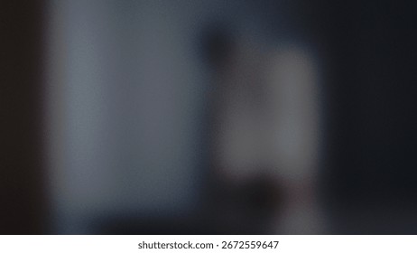 Abstract Blur Effect with Subtle Color Accents Creating a Mysterious and Evocative Atmosphere