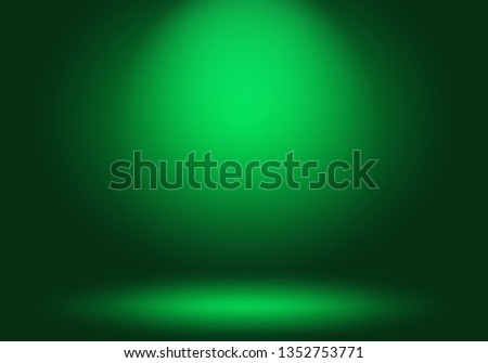 Abstract blur empty Green gradient Studio well use as background,website template,frame,business report