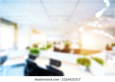 Abstract blur image of Window , Door and corridor with boken for background usage and differents rooms blur images.