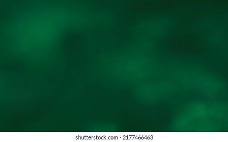 Green dark background blur