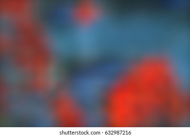 Abstract blurred background. Bokeh texture for design. Multi-color texture for background