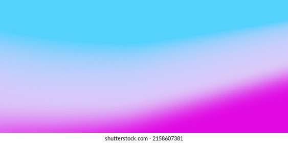 Abstract Blurred Background With Color Transition From Maya Blue To Deep Magenta Through Lavender