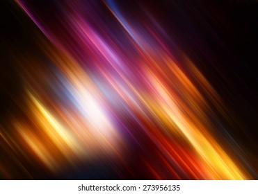 Abstract blurred background with lighting effect for graphic design. Red, yellow, blue and pink color motion. Bright glowing template for corporate card, cover brochure, flyer, poster, banner.