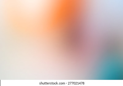 abstract blurred background and orange  blue  beige   gray stains