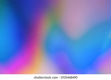 Abstract Blurred Color Mesh Gradient and Film Grain   Dust Texture Effect  Overlay and elegant design concept  minimal style composition  smooth soft   warm bright hipster illustration 