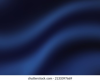 Abstract Blurred Dark Blue Fabric Lines Textile Texture  Pattern Background For Design Or Advertising Product, Canvas Cloth Woven Backdrop, Shapes Curve Gradiant Paint