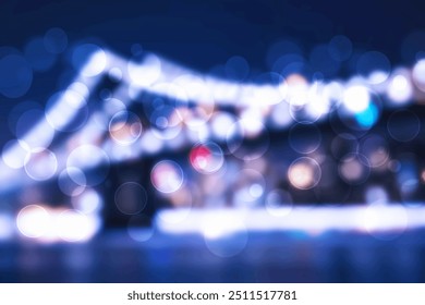 Abstract blurred entertainment concert lights on stage. Vibrant colors come to life at the night. Disco party background. - Powered by Shutterstock