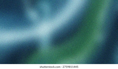 Abstract Blurred Gradient Background with Soft Lighting and Ethereal Greenish Blue Tone