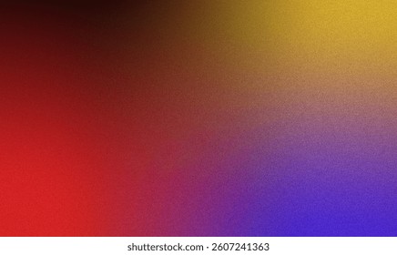 abstract blurred grainy gradient background: a digital noise texture with soft, multicolored patterns and retro vhs glitch effects in multi color