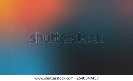 Abstract blurred grainy gradient background texture. Colorful digital grain soft noise effect pattern. Lo-fi multicolor vintage retro. VHS Glitch Texture 