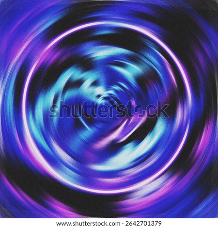 Abstract blurred grainy gradient background texture. Unique digital grain dust soft noise effect pattern. Multicolor vintage retro neon colors. Nostalgia, vintage, 80s, 90s style synthwave