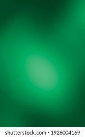 Abstract Blurred Green Gradient Mesh Background.