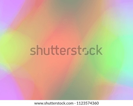 abstract blurred light background | multicolored illustration with copy space

