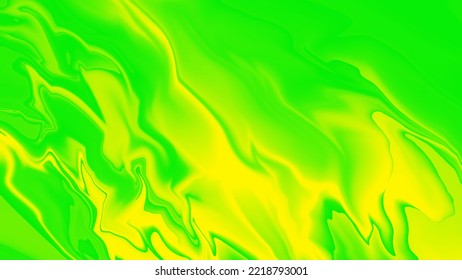 Abstract blurred light liquid green   yellow color gradient wave background  Fresh template for device  ads  poster  Digital screen  Summer pastel banner  Copy space  NFT card  Cover design  ESG 