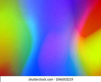 abstract blurred lights background | multicolored illustration design
