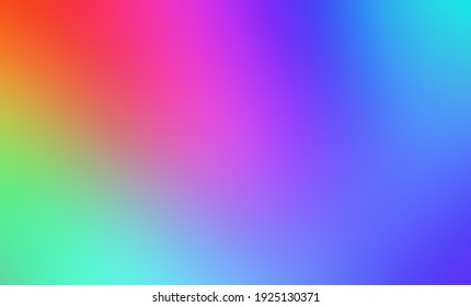 Abstract blurred  Multi color  Rainbow gradient   vertical  nobody  gradient  free space for text     