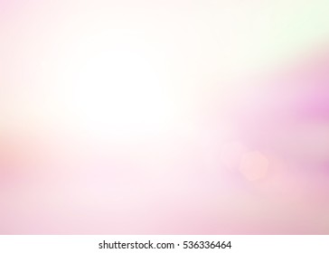 Abstract blurred pink pastel bokeh background. White rays light flare for love wallpaper. Soft focus scene for web advertising. - Powered by Shutterstock