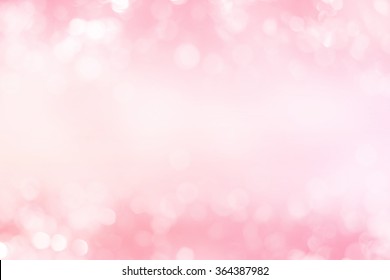 Abstract Blurred Pink Tone Lights Background.  