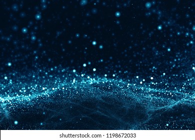 Abstract blurry dots background