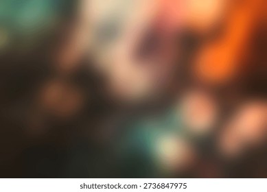 Abstract bokeh effect showcases soft glowing lights and gentle rain drops, creating a vibrant yet soothing atmosphere perfect for creative projects.