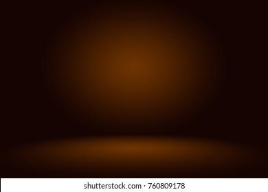 Abstract brown gradient well used as background for product display 