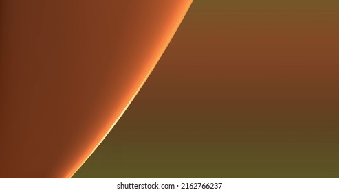 Abstract Brown, Shocked, Green Background With Dynamic Brown 3d Lines. 3D Animation Of Green Lines. Modern Background, Animated, Screensaver, Copy Space.