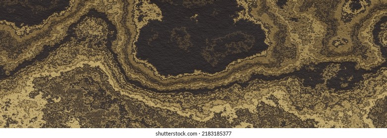 Abstract Brown Stone Surface Background. Weathered Rock Texture.