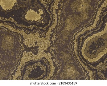 Abstract Brown Stone Surface Background. Weathered Rock Texture.